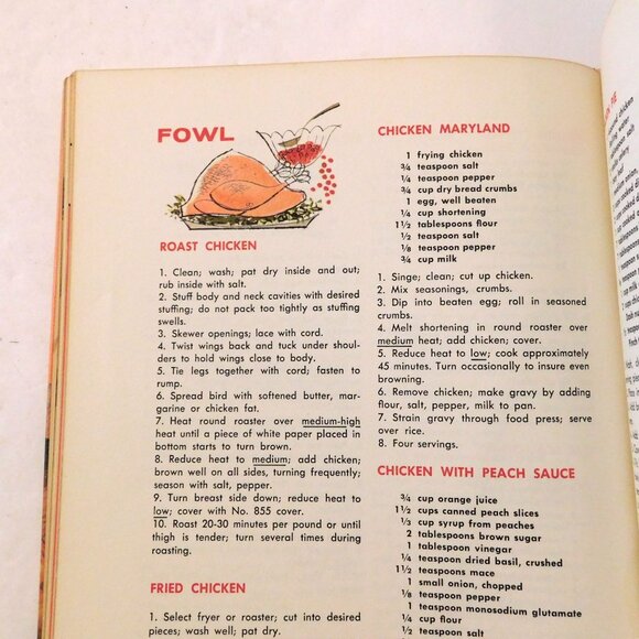 Wear Evers Wonderful World of New Method Cooking Cookbook First Edition 1965 HB - Picture 5 of 7